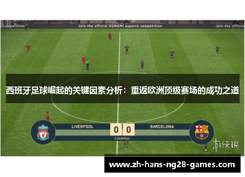 西班牙足球崛起的关键因素分析:重返欧洲顶级赛场的成功之道 西班牙足球崛起的关键因素分析:重返欧洲顶级赛场的成功之道